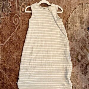 4 Season Classic Baby Sleeping Bag, Merino Wool & Organic Cotton, Birch Gray